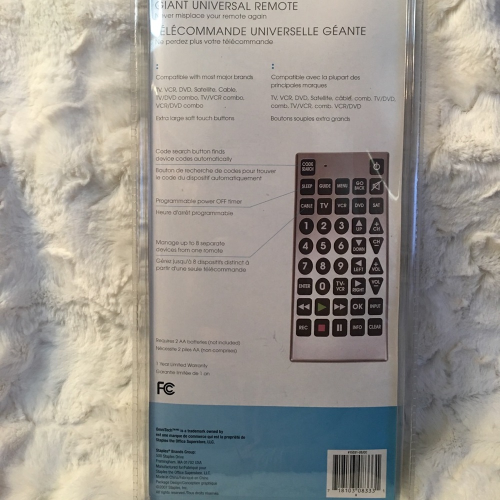 Giant Universal Remote - Picture 2 of 6